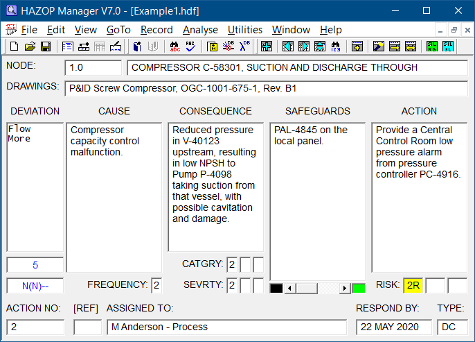 Hazop Software Entry