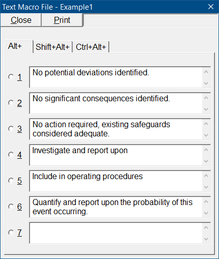 Data File Options